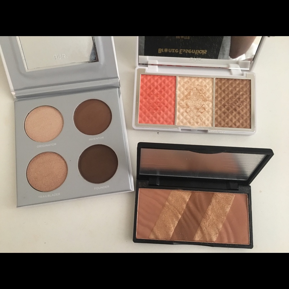 all brand new face palletes!
